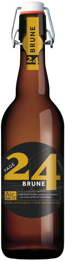 bière brune 75cl