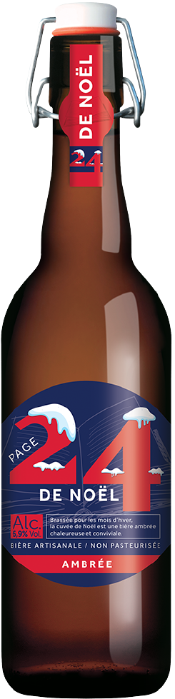 bière de noël en 75 cl 