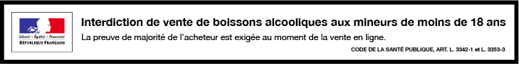 Interdiction de vente d'alcool aux mineurs