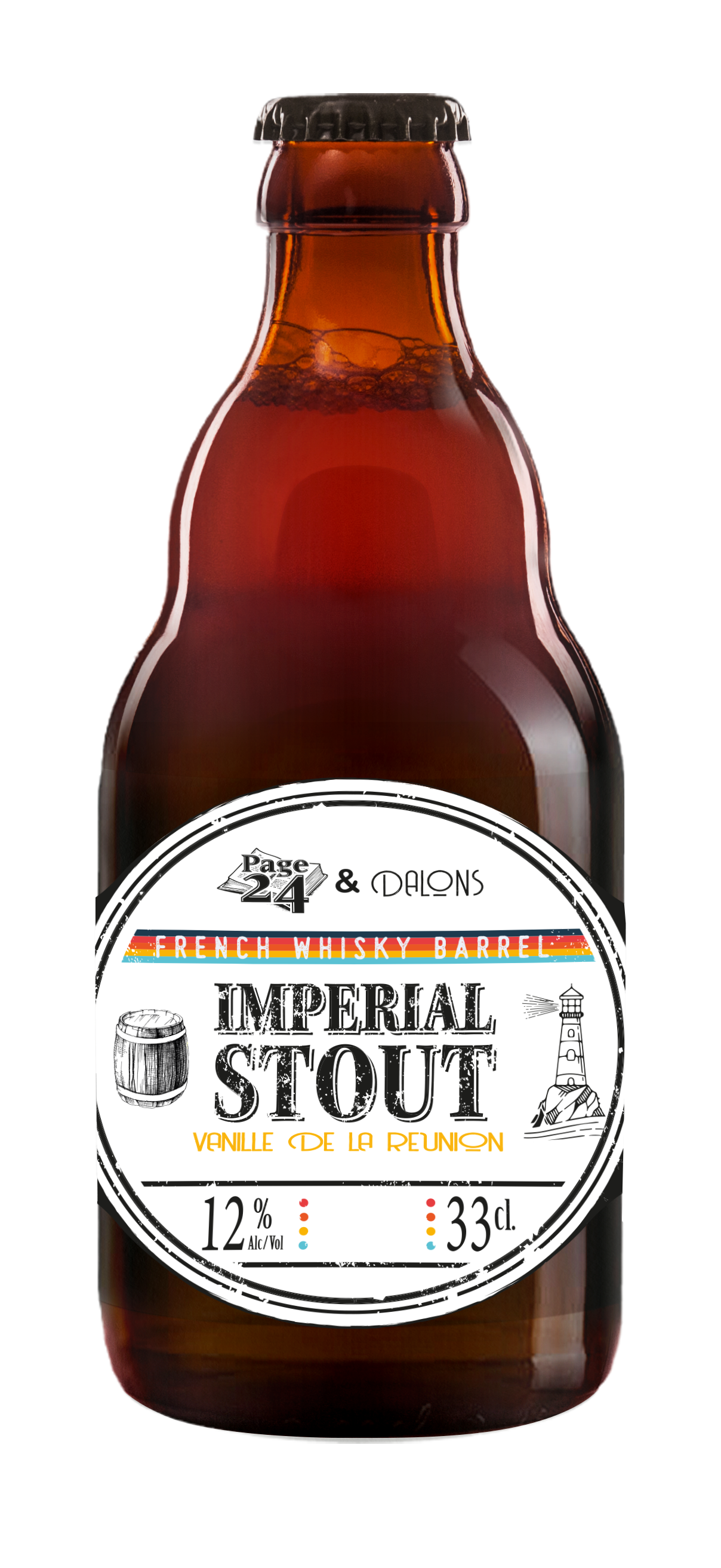 Imperial Stout Vanilla Bourbon