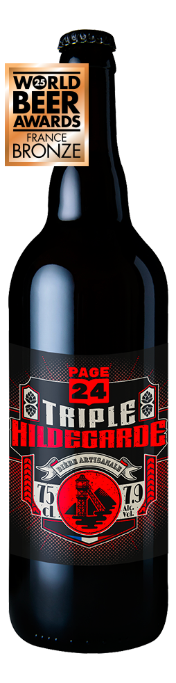 bière blonde hildegarde en 33 cl