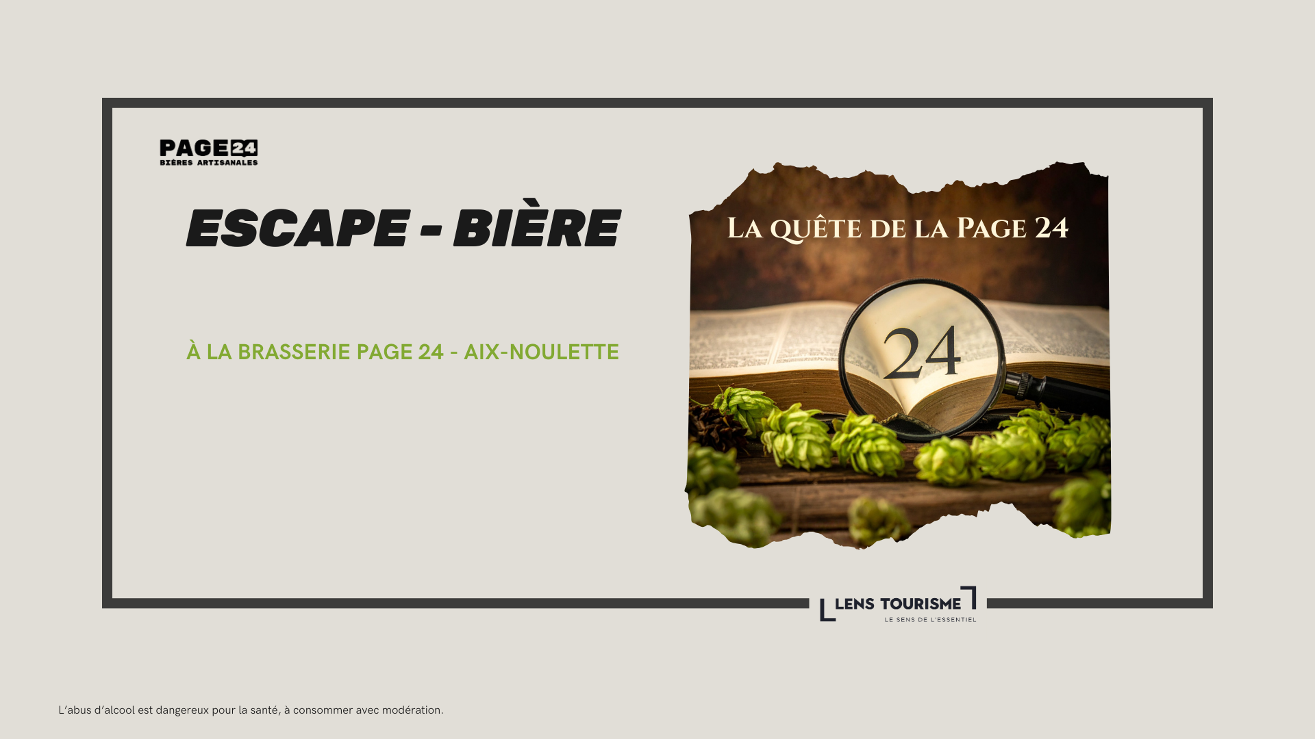 ESCAPE BIÈRE