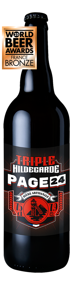 bière blonde hildegarde en 33 cl